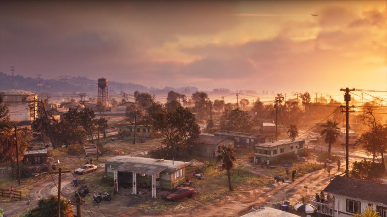 GTA 6 gasolina: posto de combustível em Port Gellhorn, Leonida
