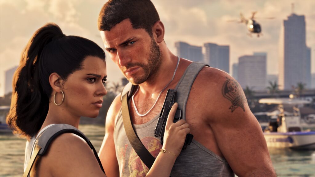Jason e Lucia juntos em GTA 6